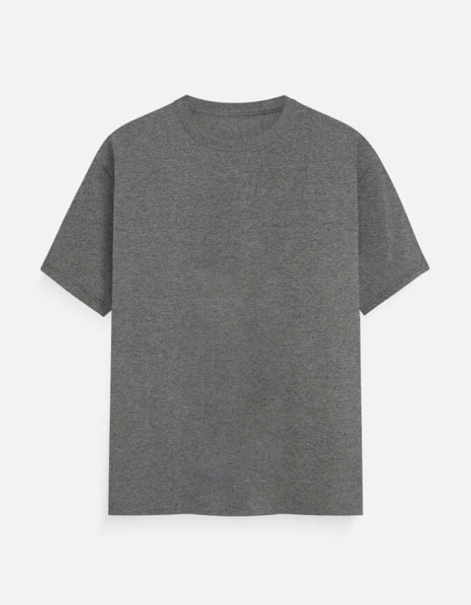 Classic crew neck cotton T-shirt for men and women