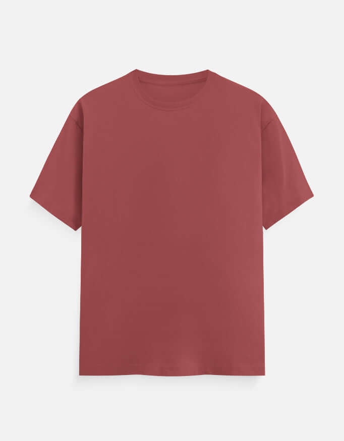 Men & Women Classic Crew T-Shirt back view with a regular fit.