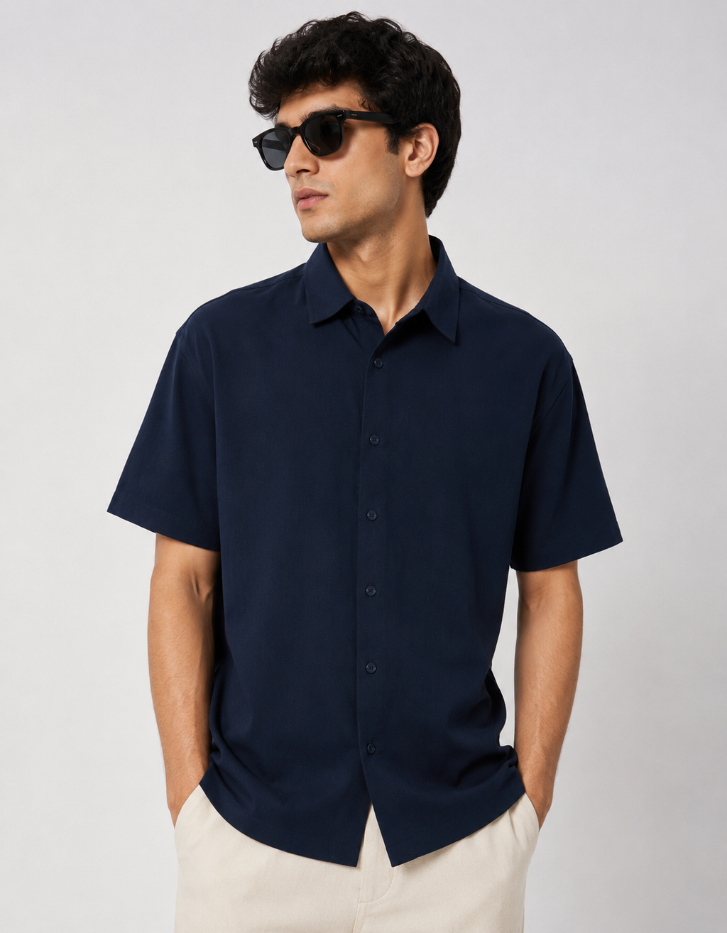 Men Oversized Shirt